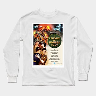 The Fires of Pompeii - Italian Long Sleeve T-Shirt